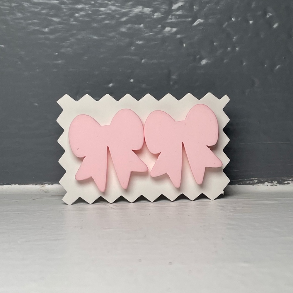 Bow Stud Earrings